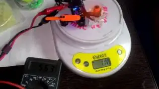 DYS 1104 7000KV motor test