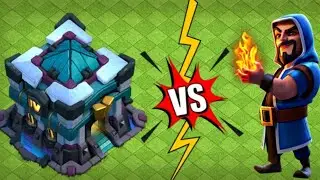 Clash of clans attack. Destroy Town Hall 13 base. Three star attack.