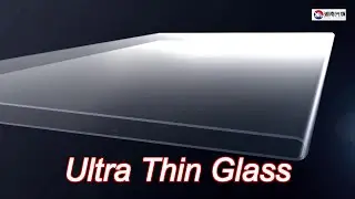 chiyan flexible ultra thin glass bendable for foldable smartphone