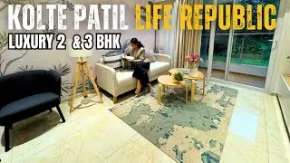 Kolte Patil Life Republic Hinjewadi 2 & 3 BHK Tour | Duet & Qrious | Review, Price & Brochure