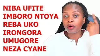 IMBORO NTOYA ISHOBORA KURONGORA IGITUBA NEZA KURUSHA ININI NUBIKORA GUTYA NGIYE KUBEREKA