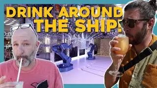 Oasis of the Seas | Drink Around the Ship! Cruise Vlog Part 3 - Our First Sea Day!