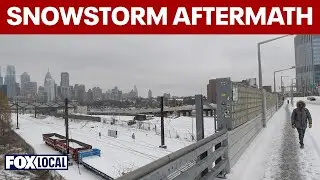 Delivery drivers, teachers face delays as Philadelphia streets remain unplowed