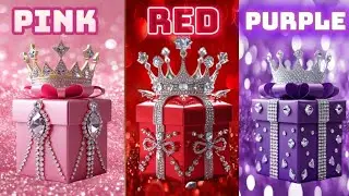 Выберите свой подарок 🎁 #выберитеподарок #розовый #красный #фиолетовый #подарок