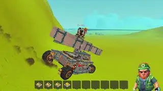 Scrap Mechanic, с FེřཉུŻįོķ тестируем багованый аппарат для выживания
