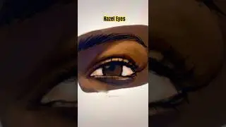 Hazel Eyes 💚👀🍂🌟 #illustration #procreate #eyecolor #hazeleyes #eyedrawing #digitalart