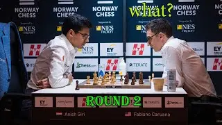 TRAP ROOK!! Anish Giri vs Fabiano Caruana || Norway Chess 2023 - R2 - Armageddon