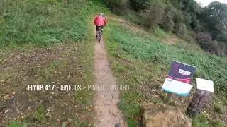 Flyup 417 Bike Park - Red - Igneous into Pinball Wizard