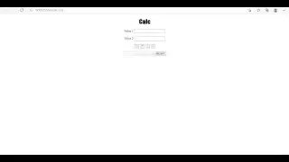 Simple Calculator using JavaScript