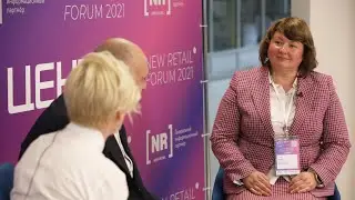 Анжела Рябова (Красный Яр) &ndash; гость пресс-центра New Retail Forum