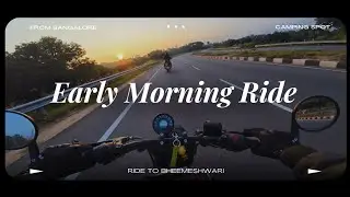 Early Morning Ride | Spot near Banglore |&nbsp;RidePure | Hunter 350 | Royal Enfield