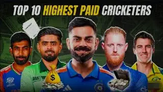 Top 10 Highest Paid Cricketers in the World 2025 💰 | You Won&rsquo;t Believe #1!  #bcci #icc #starsports 