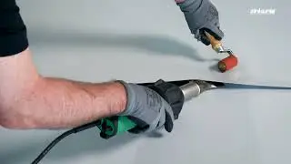 Zinkunie Instructievideo: PVC naadverbinding met handföhn