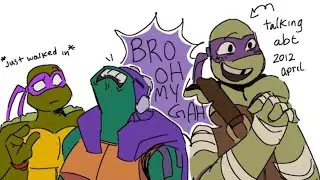Donnie being a crashout across Tmnt || #saverottmnt #tmnt #tmntdonnie