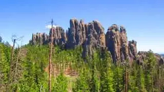 Climbing Harney Peak, South Dakota