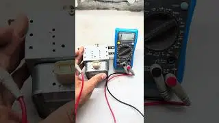Magnetron do microondas | 3 testes a frio para saber se tem defeito