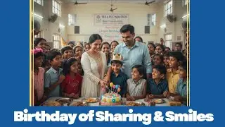 Birthday celebration in Orphanage Hyderabad | Maa foundation Hyderabad | @SwethasHome
