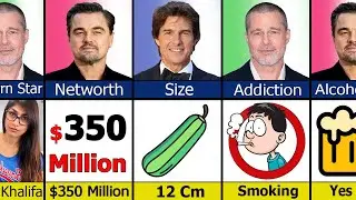 Comparison: Leonardo DiCaprio vs Tom Cruise vs Brad Pitt  - Who Wins?