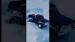 Snow wheeling #traxxas