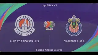 SAN LUIS vs CHIVAS DE GUADALAJARA | LIGA MX | FUTBOL M&Eacute;XICANO | GAMEPLAY PES2021 EN PS5 (4K)
