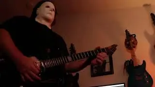 Halloween Theme with my Custom Michael Myers ESP M1 and Chapman MLB