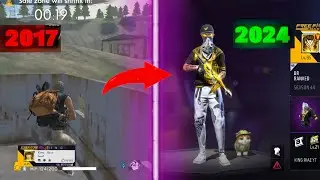 FREE FIRE PLAYER 2017 VS 2025 ⚡| Searching 2017 Old Player Id in 2025 | @RaiStar