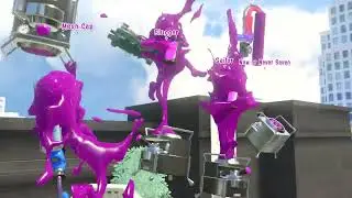 【Splatoon3】X Rank Sploosh-o-matic Rainmaker Gameplay