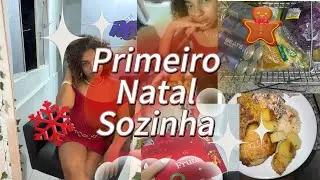 Vlog primeiro Natal sozinha 24/12/2025-MUITO CHORORO