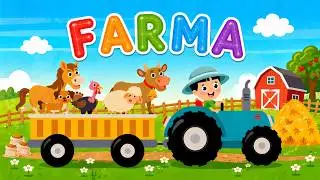 Učimo Životinje na Farmi 🎴 Edukativni Video za Djecu s Flash Karticama i Pravim Zvukovima
