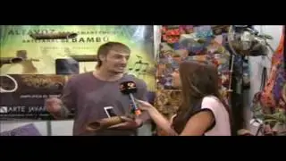 Antena 3 Tv. entrevista a Koldo Salas en Biocultura Madrid