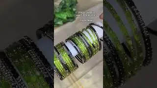 premium Quality Glass Bangles 💗 #glassjumkas #bangles #trending