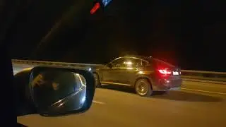 Mazda CX-7 (КаховскийСаша) ~285hp vs BMW X6 3.0D st.1 ~315hp