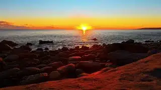 Sunset Over the Jurassic Coast: Seatown Beach Fossils (4K Highlights)