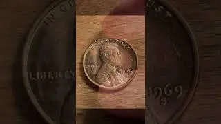 1969 S penny #coin