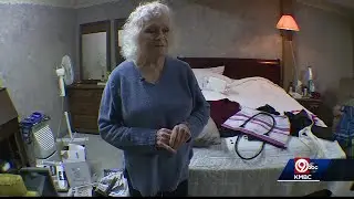 Widow says burglars ransacked home while she was at church