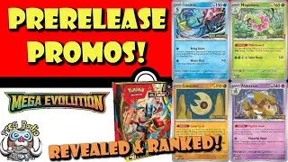 Mega Evolution PreRelease Promos Revealed and Ranked! Hype New Pok&eacute;mon TCG Set! (Pokemon TCG News)