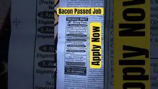 accounts Assistant Bacon Passed Job Vacancy Apply Now #jobinassam