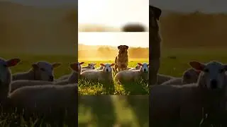 Farm Dog Confronts Wild Wolf | Unbelievable Real Life Scene