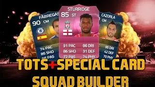 TOTS + SPECIAL PLAYER SQUAD BUILDER FEAT PINK CARD| FIFA 15 ULTIMATE TEAM