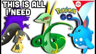 This is all I need for GO Battle League Pokemon GO | Serperior is now official | UU Pokémon