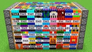 which minecraft pickaxe is faster ?all rainbow slime combine = ???ALL MODS TNT COMBINE = ???