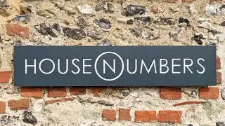 Housenumbers Limited Sign installation, how to install a large sign using our unique wall brackets.