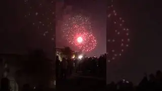 New year fireworks at Al Heera Beach ,Sharjah