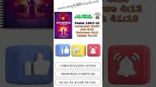 1.3 God is EVERYWHERE - T&T:Memory Verse & Gold Extra Credit - Swank Education - Psalm 139:7-102