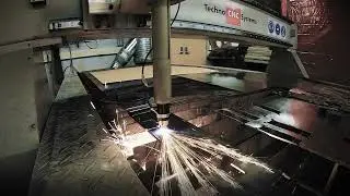 CNC Plasma Cutter Cutting Samples at Windsor High School - Phoenix Series CNC Plasma Cutter