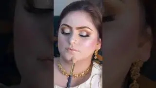 Very soft glam walima makeup look #shortsvideo #shorts #shortsviral #makeup #bridal