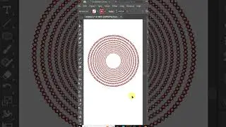 How to Create Circular Pattern Design in Adobe Illustrator 🔵✨