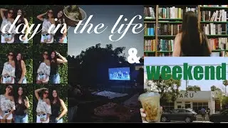 weekend + chatty day in the life (thrift, coffee, friends, LA, drive, lets chat)