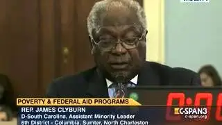 Congressman Jim Clyburn testifies in front of the Budget Committee