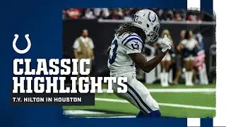 The Ghost's Home Away From Home | T.Y. Hilton's Best Plays In Houston